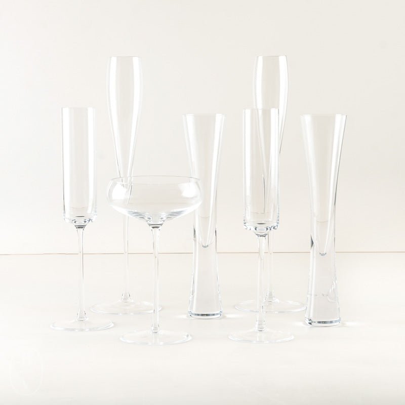 Karma Catalina Champagne Flute Set - Grey - Set of 4