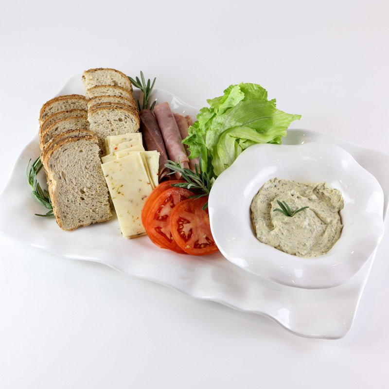 Beatriz Ball VIDA HAVANA LONG RECTANGLE TRAY White