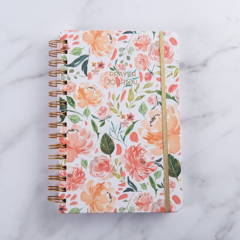 Rooted Ink ONE YEAR SPIRAL PRAYER JOURNAL Floral