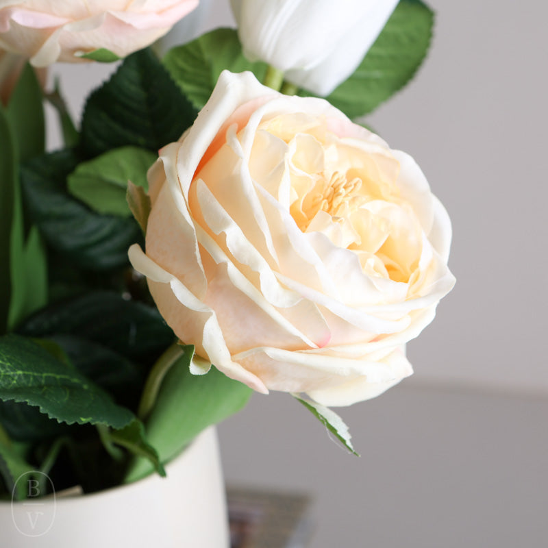 K and K Interiors AUSTIN ROSE STEM Yellow 24