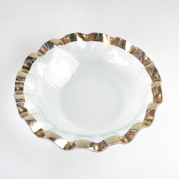 RUFFLE LARGE SALAD BOWL