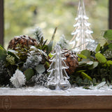 Simon Pearce FIVE SIDED GLASS EVERGREEN TREE 6