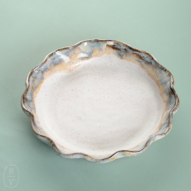 Etta B Pottery PIE/QUICHE DISH Magnolia