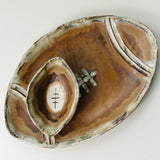 SMALL FOOTBALL BOWL - Etta B Pottery