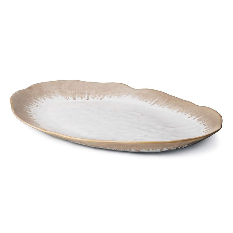 Simon Pearce BURLINGTON OVAL PLATTER Bluff Large