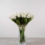 K and K Interiors MINI TULIP BOUQUET WITH 12 STEMS