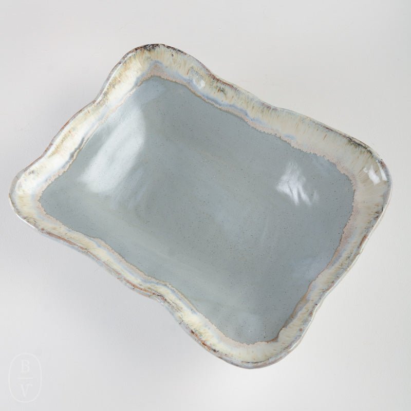 Etta B Pottery DEEP RECTANGLE SERVER DISH