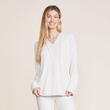 COZYCHIC ULTRA LITE TIPPED CONTRAST HOODIE - Barefoot Dreams