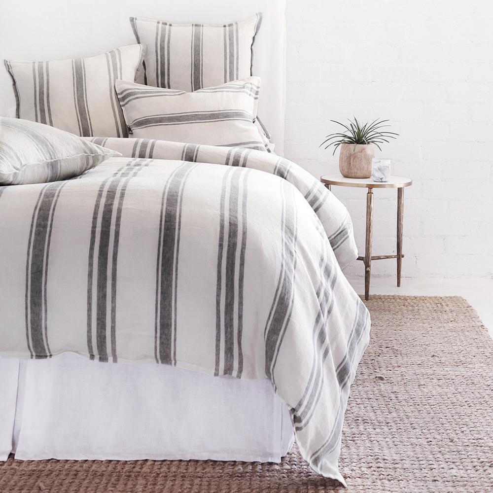 Pom Pom At Home JACKSON DUVET Flax_Midnight