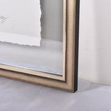 LARGE FRAMED FLOATED FEATHER PAINTING - SERIES 15 NO 2 - By Lacey