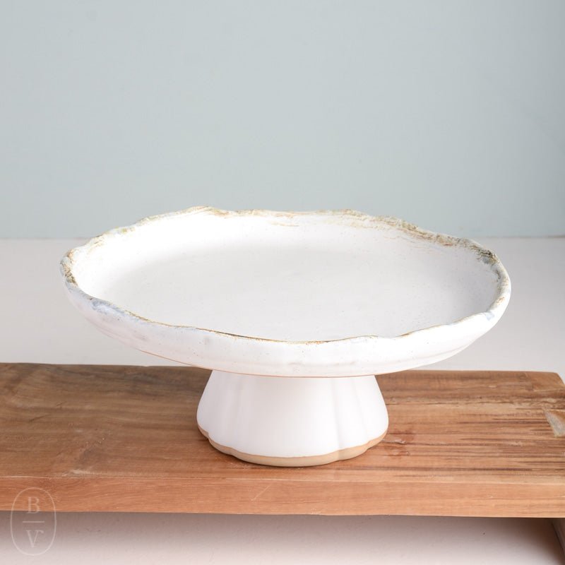 Etta B Pottery CAKE STAND