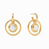 Julie Vos ASTOR 6 IN 1 CHARM EARRINGS Pearl