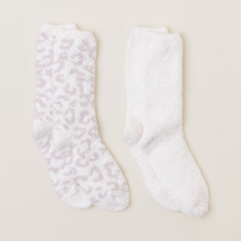COZYCHIC BAREFOOT IN THE WILD 2 PAIR SOCK SET - Barefoot Dreams