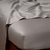 Bella Notte Linens BRIA FITTED SHEET Fog