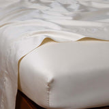 Bella Notte Linens BRIA FITTED SHEET Parchment