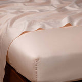 Bella Notte Linens BRIA FITTED SHEET Pearl