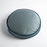 Bella Notte Linens PALOMA THROW PILLOW Mineral 18_Round