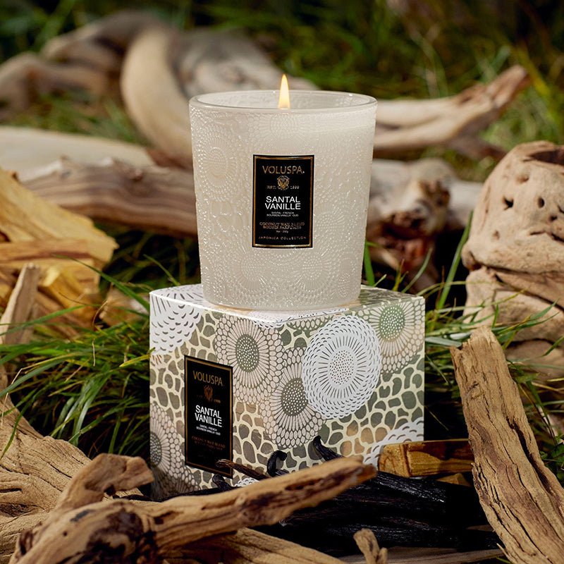 Voluspa BOXED CLASSIC CANDLE Santal Vanille