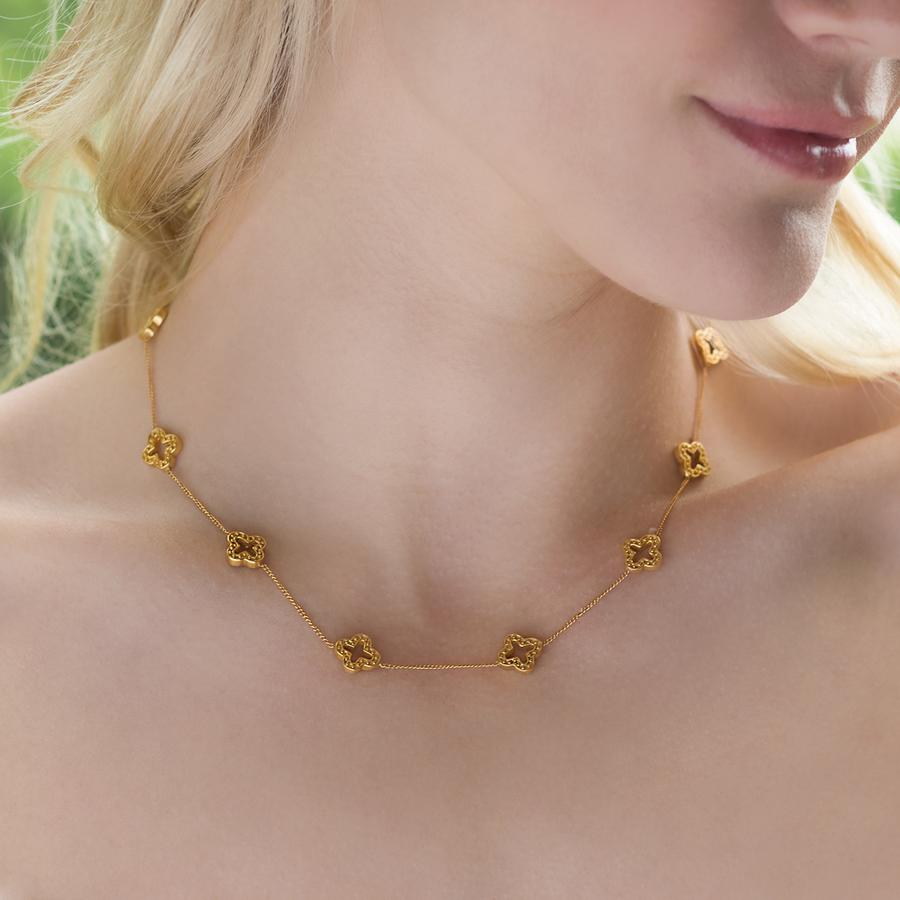 Louis Vuitton Flower Full Long Necklace