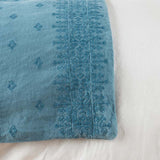 Bella Notte Linens INES THROW BLANKET Cenote Bed End_52x95