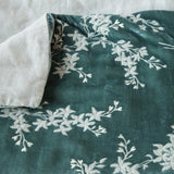 Bella Notte Linens LYNETTE THROW BLANKET Eucalyptus