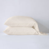 Bella Notte Linens MADERA LUXE PILLOWCASE Parchment
