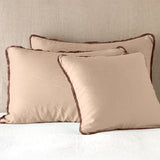 Bella Notte Linens PALOMA SHAM Rouge Euro