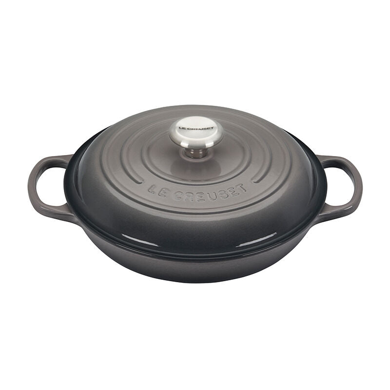 Le Creuset BRAISER Oyster Grey 3.5 QT