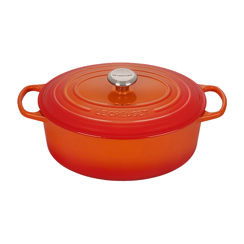 Le Creuset OVAL DUTCH OVEN Flame 6.75 QT