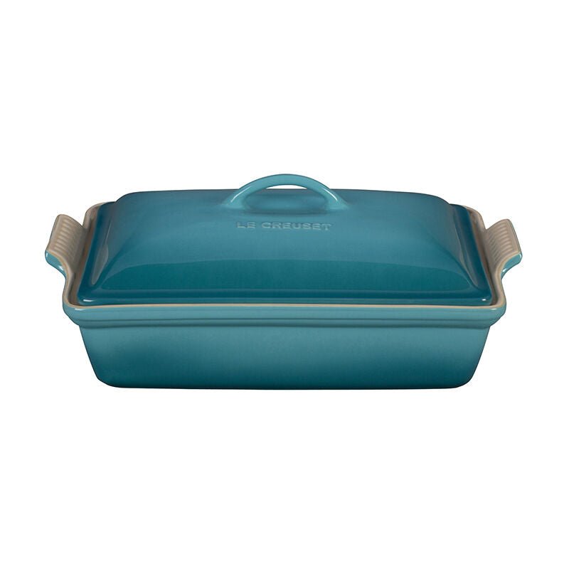 Le Creuset HERITAGE RECTANGULAR CASSEROLE Caribbean 4 QT
