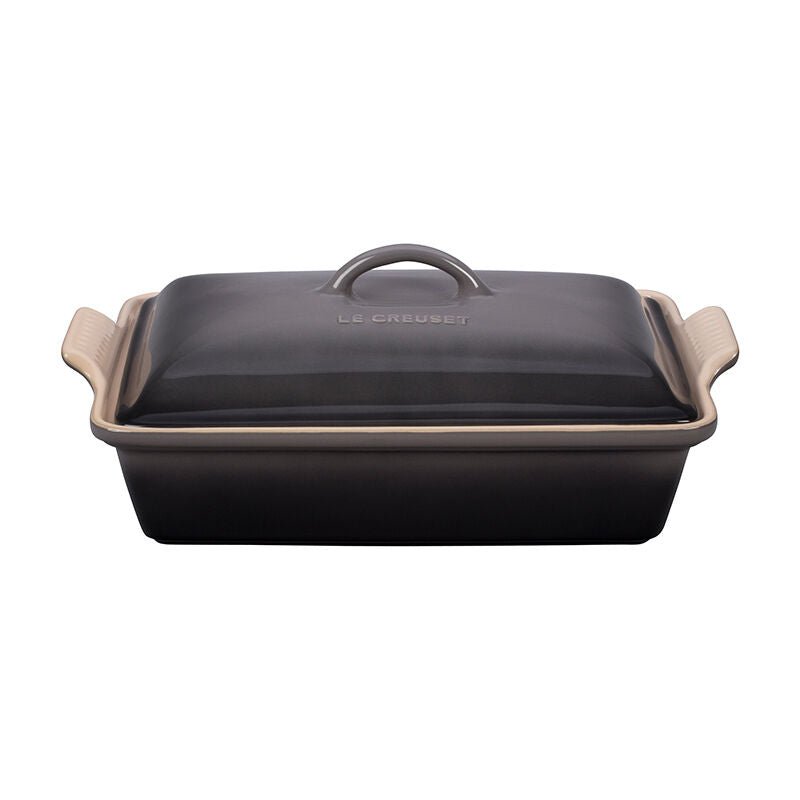 Le Creuset HERITAGE RECTANGULAR CASSEROLE Oyster 4 QT