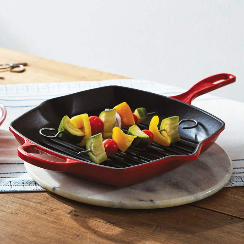 Le Creuset SIGNATURE SQUARE SKILLET GRILL