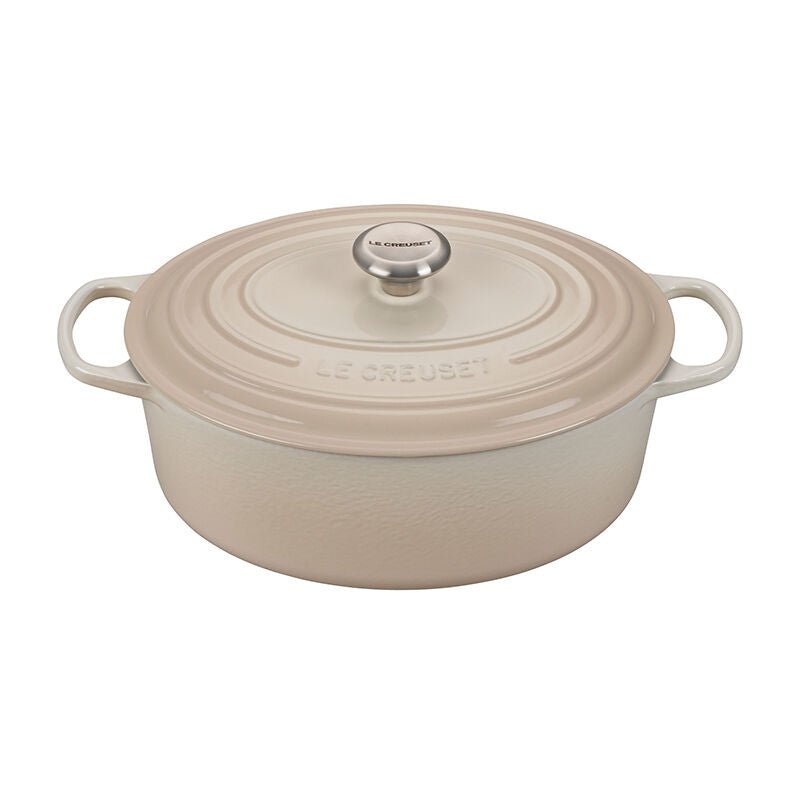 Le Creuset OVAL DUTCH OVEN Meringue 6.75 QT