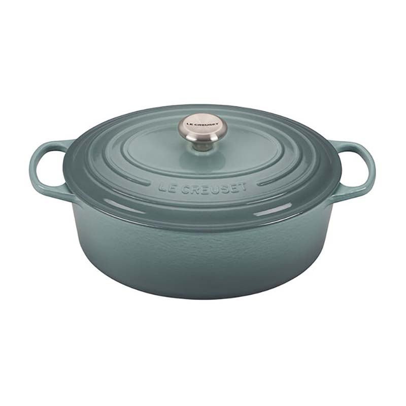 Le Creuset OVAL DUTCH OVEN Sea Salt 6.75 QT
