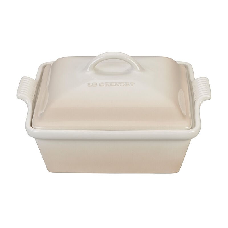 Le Creuset HERITAGE SQUARE CASSEROLE Meringue 2.5 QT