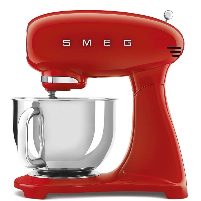 SMEG STAND MIXER IN FULL COLOR Red