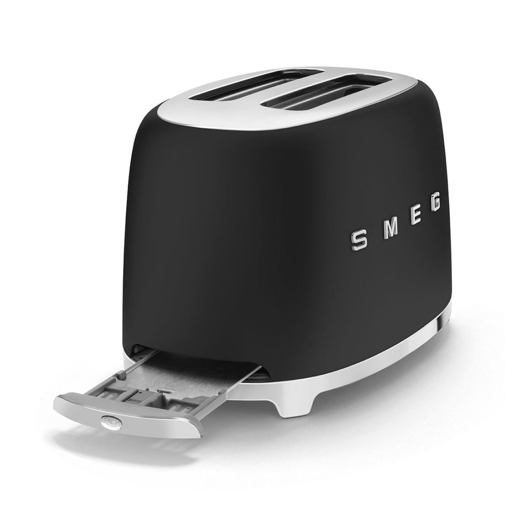 SMEG TSF02 4-Slice Toaster - Black