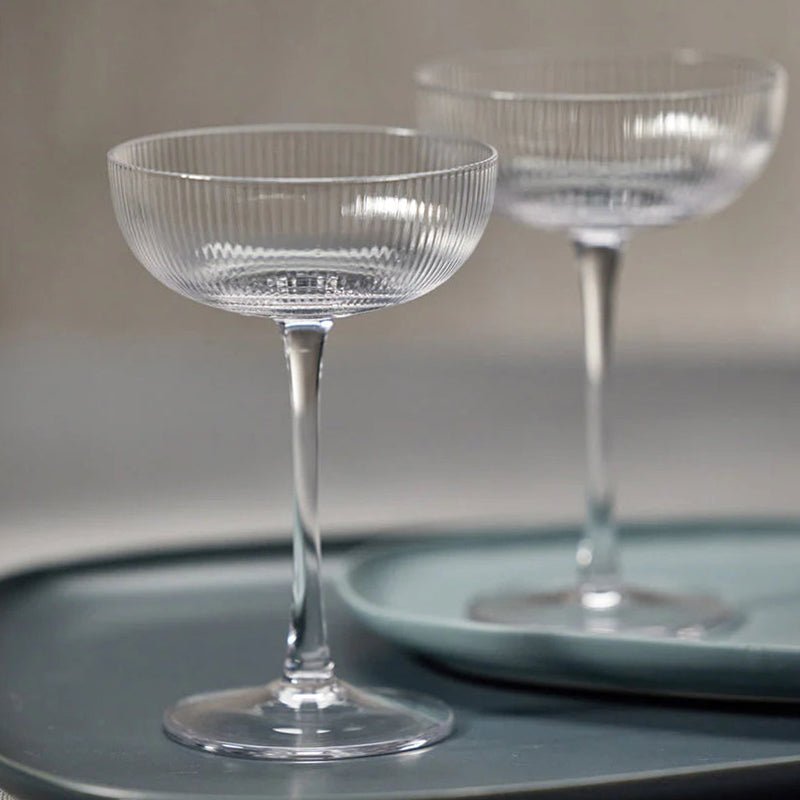 Zodax OPTIC DESIGN MARTINI GLASS