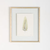 SMALL FRAMED FLOATED FEATHER PAINTING - SERIES 11 NO 2 - By Lacey