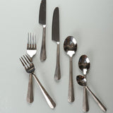 CLASSIC SLATE STAINLESS FLATWARE SET OF 7 - Montes Doggett