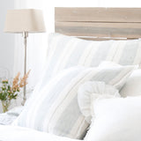 Pom Pom At Home LAGUNA FILLED PILLOW Ocean_White 20x20