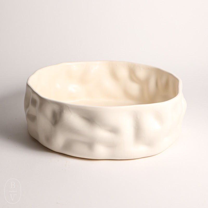 Alex Marshall Studios RIPPLE BOWL Matte White 14