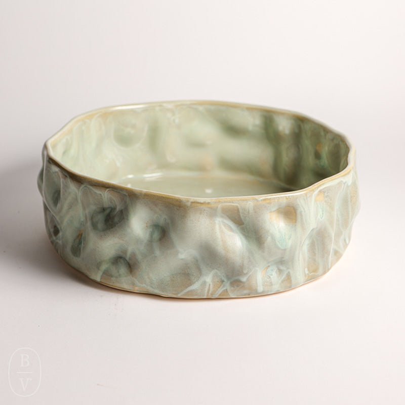 Alex Marshall Studios RIPPLE BOWL Sea Foam 14