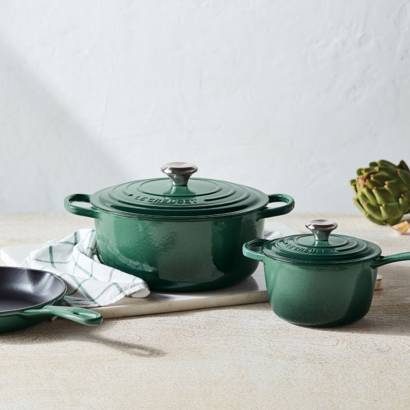 Le Creuset 5 PIECE SIGNATURE CAST IRON SET Artichaut