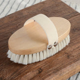 Creative Co-op BEECH WOOD BATH BRUSH