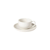 Casafina PACIFICA TEA CUP AND SAUCER White