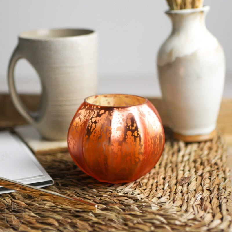 Illume MERCURY PUMPKIN CANDLE Rustic Pumpkin