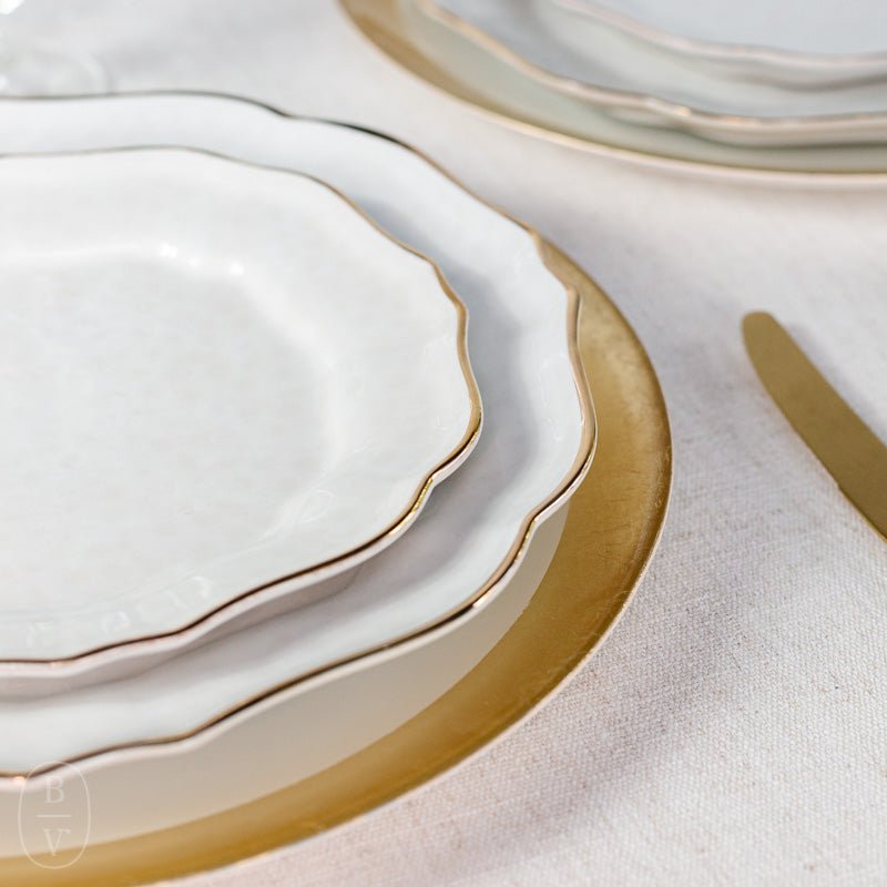 Casafina by Costa Nova CAMILLA GLASS CHARGER PLATE