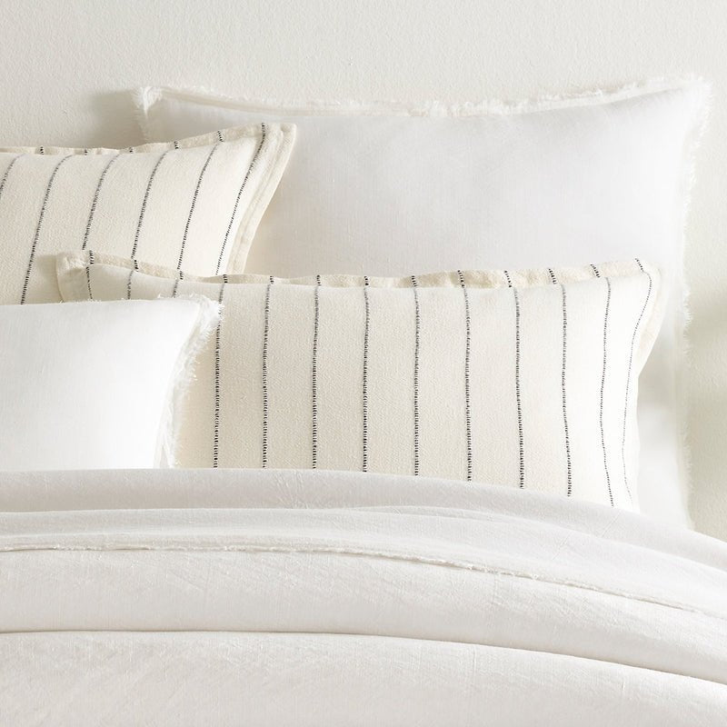 Pine Cone Hill Annie Selke FAYE LINEN SHAM Dove White