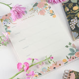 Rifle Paper Co MEMO NOTEPAD Garden Party Pastel